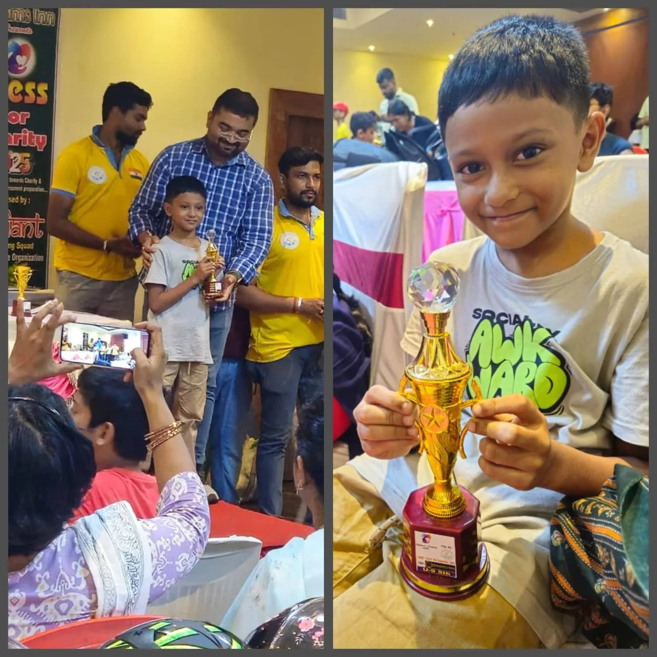 Award photograph: Rayansh