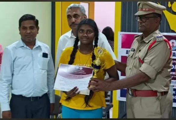 Award photograph: Saranya